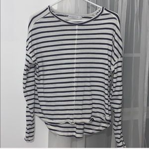 Alternative striped tee